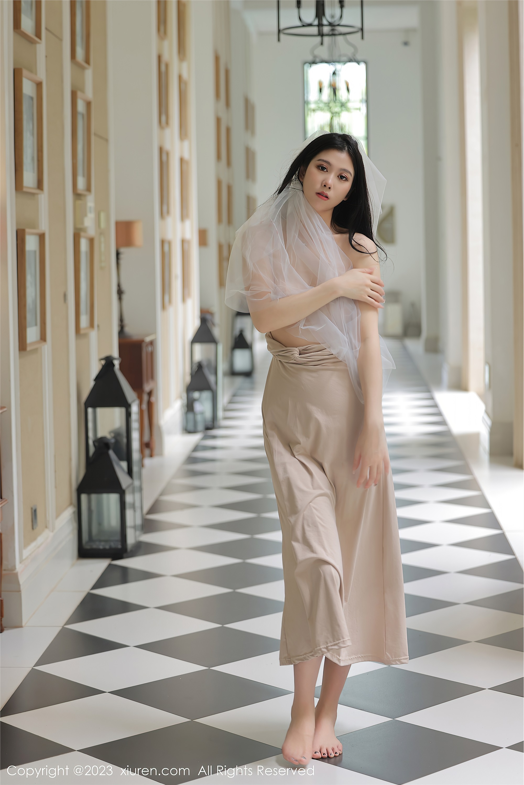 XiuRen秀人网  2023.04.03 NO.6513 李雅柔182CM 万宁旅拍